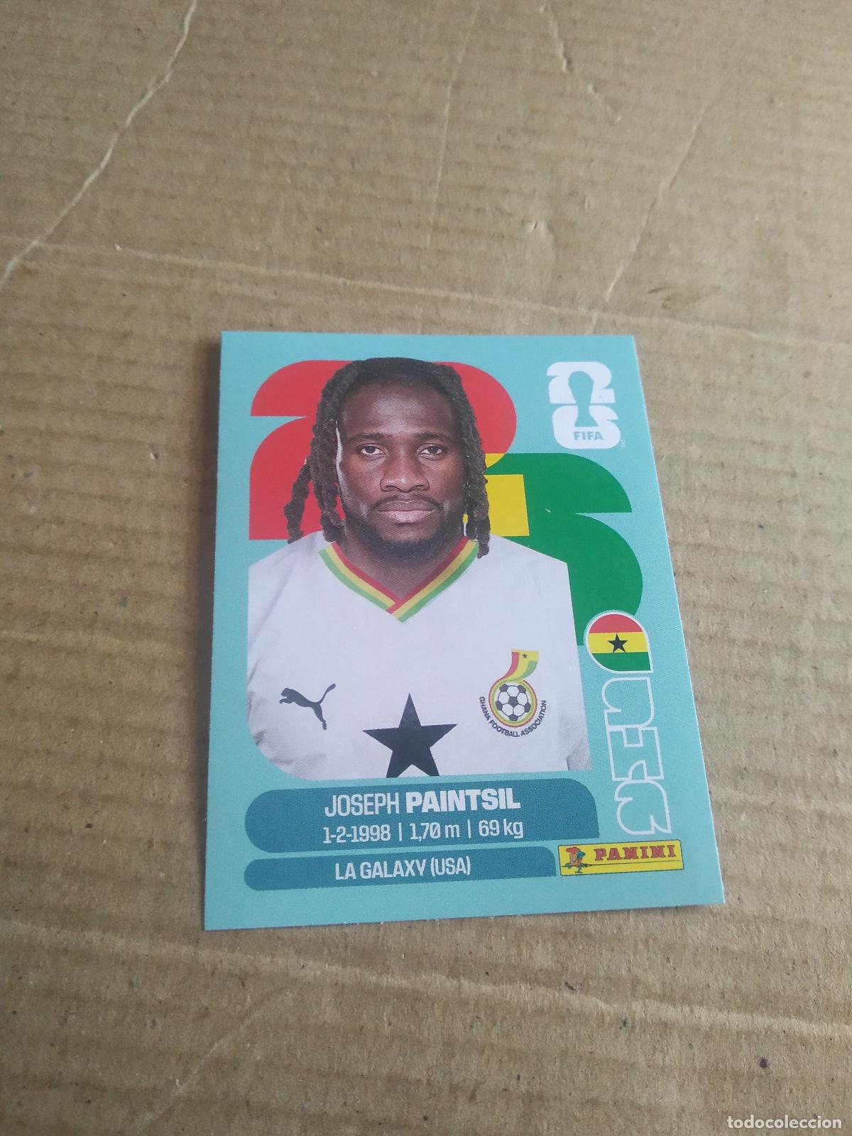 Cromos de f&uacute;tbol: GHA 18 JOSEPH PAINTSIL GHANA CROMO FUTBOL PANINI MUNDIAL 2026 WORLD CUP COPA DEL MUNDO