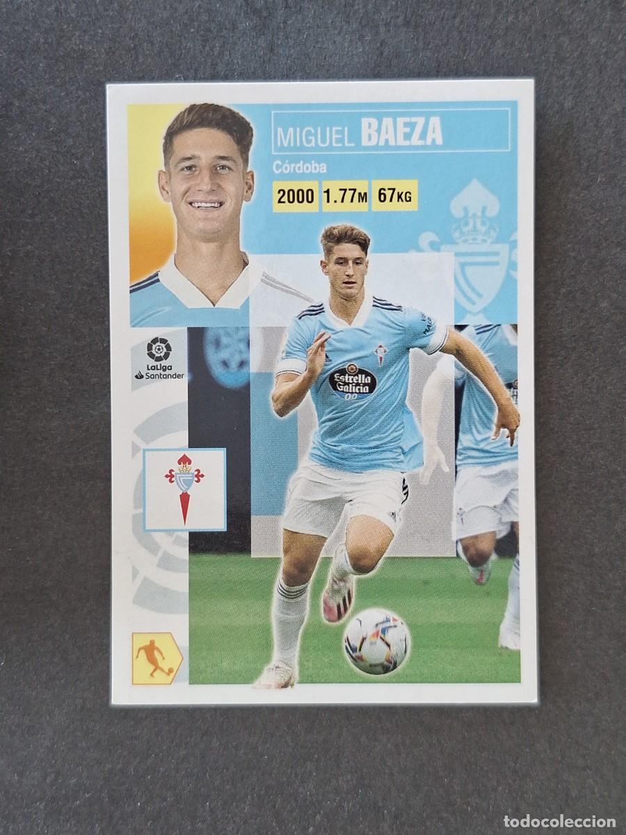 Cromos de f&uacute;tbol: L3 BAEZA CELTA DE VIGO FICHAJE 17 LIGA ESTE 2020 2021 20 21 NUNCA PEGADO SIN PEGAR