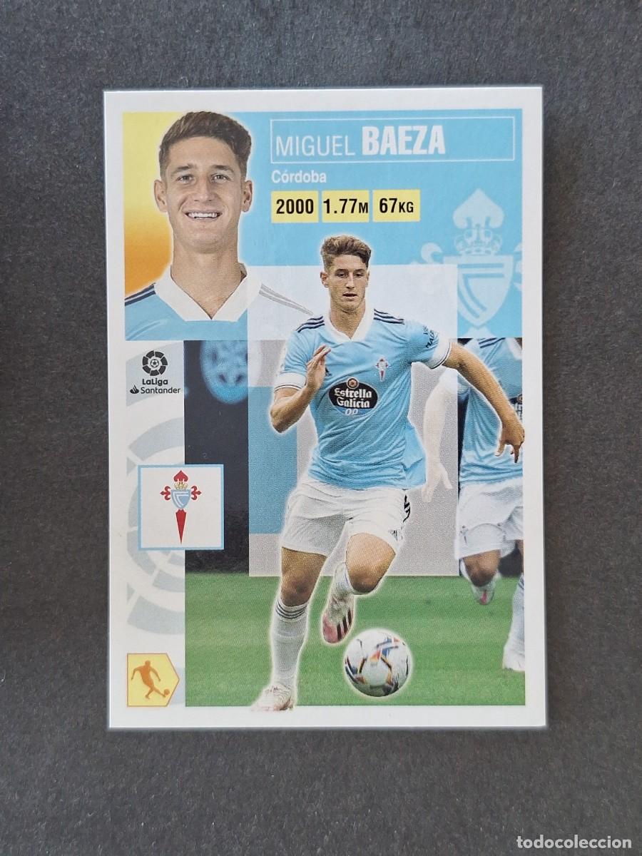 Cromos de f&uacute;tbol: L3 BAEZA CELTA DE VIGO FICHAJE 17 LIGA ESTE 2020 2021 20 21 NUNCA PEGADO SIN PEGAR