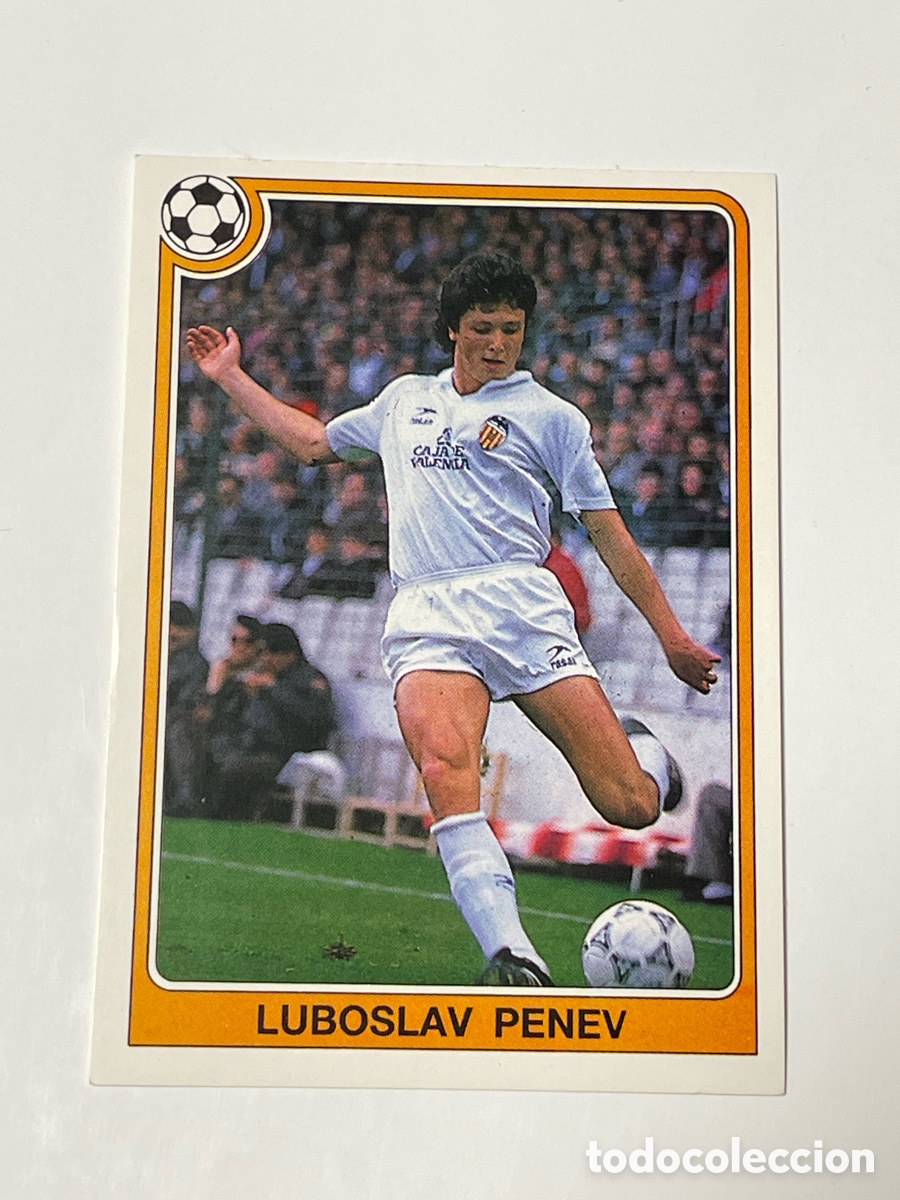 Cromos de f&uacute;tbol: Lubo Penev Valencia Panini 92/93 #180