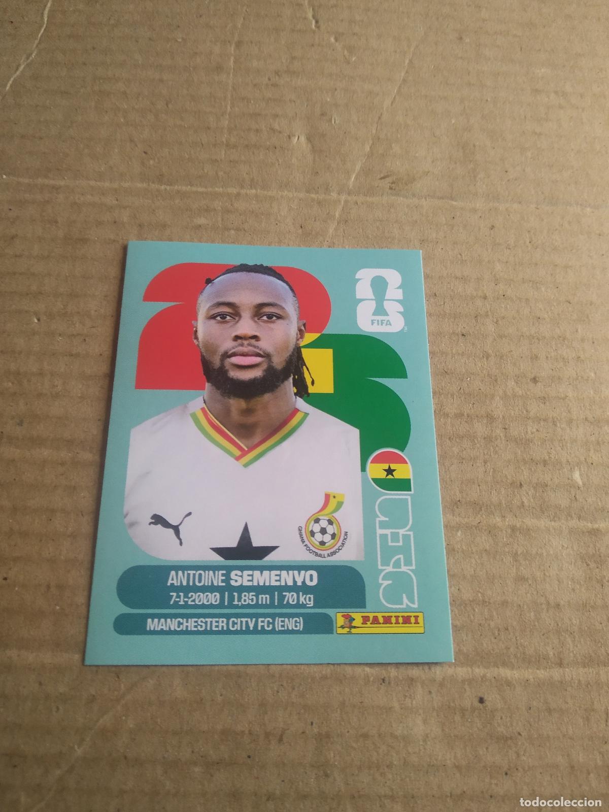 Cromos de f&uacute;tbol: GHA 20 ANTOINE SEMENYO GHANA CROMO FUTBOL PANINI MUNDIAL 2026 WORLD CUP COPA DEL MUNDO