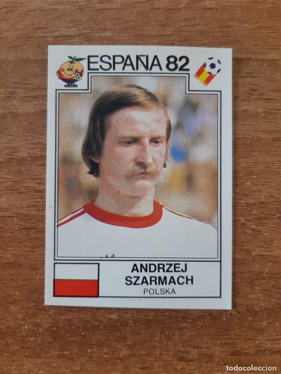 Cromos de f&uacute;tbol: N&deg;68 Andrzej Szarmach (Polonia) Mundial Espa&ntilde;a 82 PANINI 1982. Nunca pegado, sin pegar