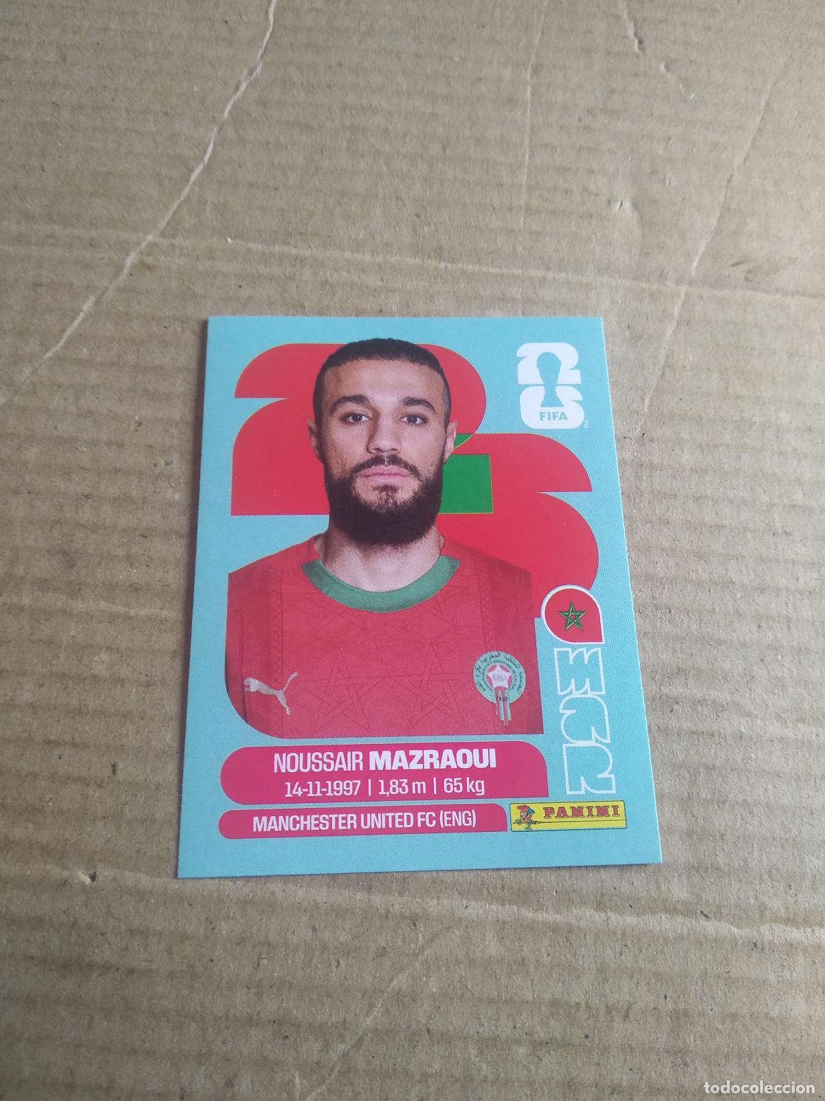 Cromos de f&uacute;tbol: MAR 5 NOUSSAIR MAZRAOUI MARRUECOS CROMO FUTBOL PANINI MUNDIAL 2026 WORLD CUP COPA DEL MUNDO