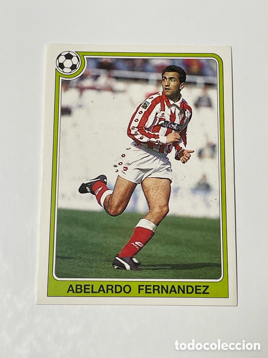 Cromos de f&uacute;tbol: Abelardo Sporting de Gij&oacute;n Panini 92/93 #67