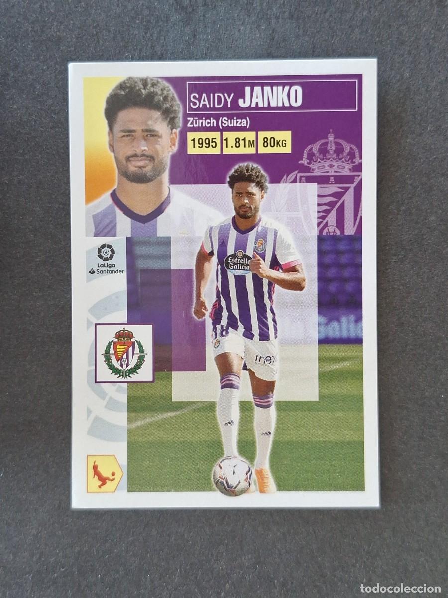 Cromos de f&uacute;tbol: L3 JANKO REAL VALLADOLID FICHAJE 48 LIGA ESTE 2020 2021 20 21 NUNCA PEGADO SIN PEGAR
