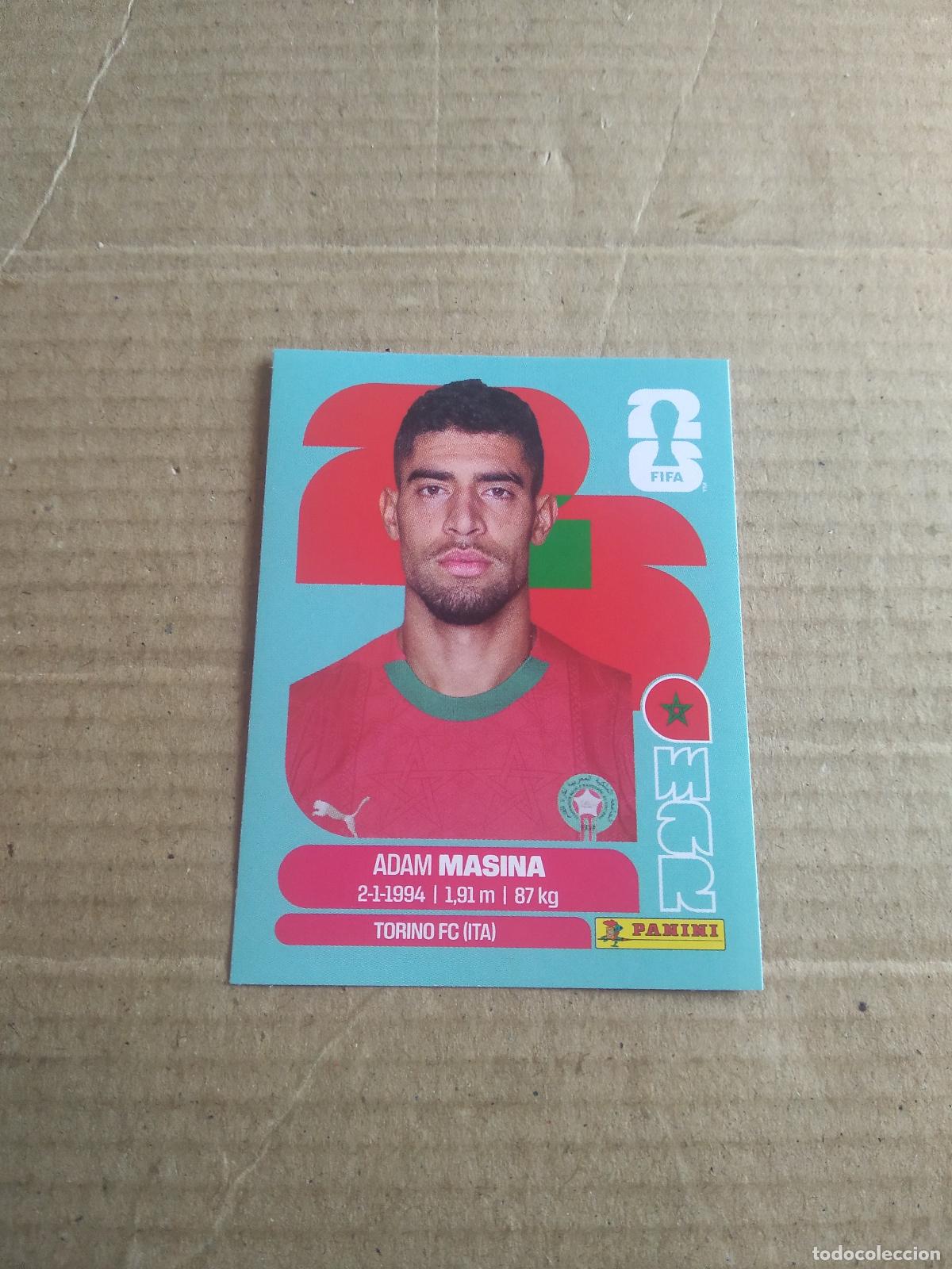 Figurine di Calcio: MAR 9 ADAM MASINA MARRUECOS CROMO FUTBOL PANINI MUNDIAL 2026 WORLD CUP COPA DEL MUNDO