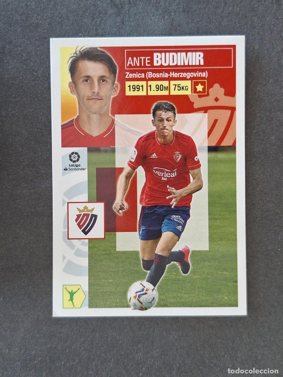 Figurine di Calcio: L3 BUDIMIR C. A. OSASUNA FICHAJE 54 LIGA ESTE 2020 2021 20 21 NUNCA PEGADO SIN PEGAR