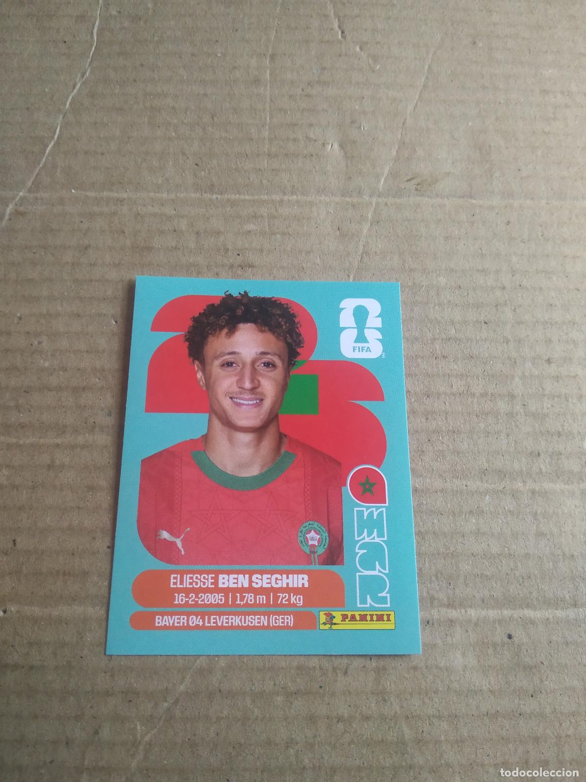 Cromos de Futebol: MAR 12 BEN SEGHIR MARRUECOS CROMO FUTBOL PANINI MUNDIAL 2026 WORLD CUP COPA DEL MUNDO