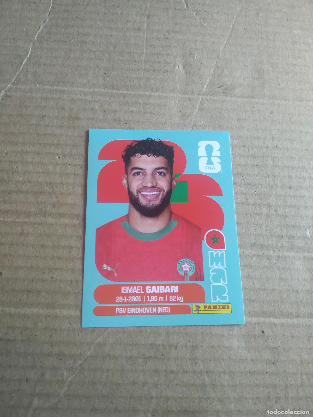 Cromos de f&uacute;tbol: MAR 15 ISMAEL SAIBARI MARRUECOS CROMO FUTBOL PANINI MUNDIAL 2026 WORLD CUP COPA DEL MUNDO