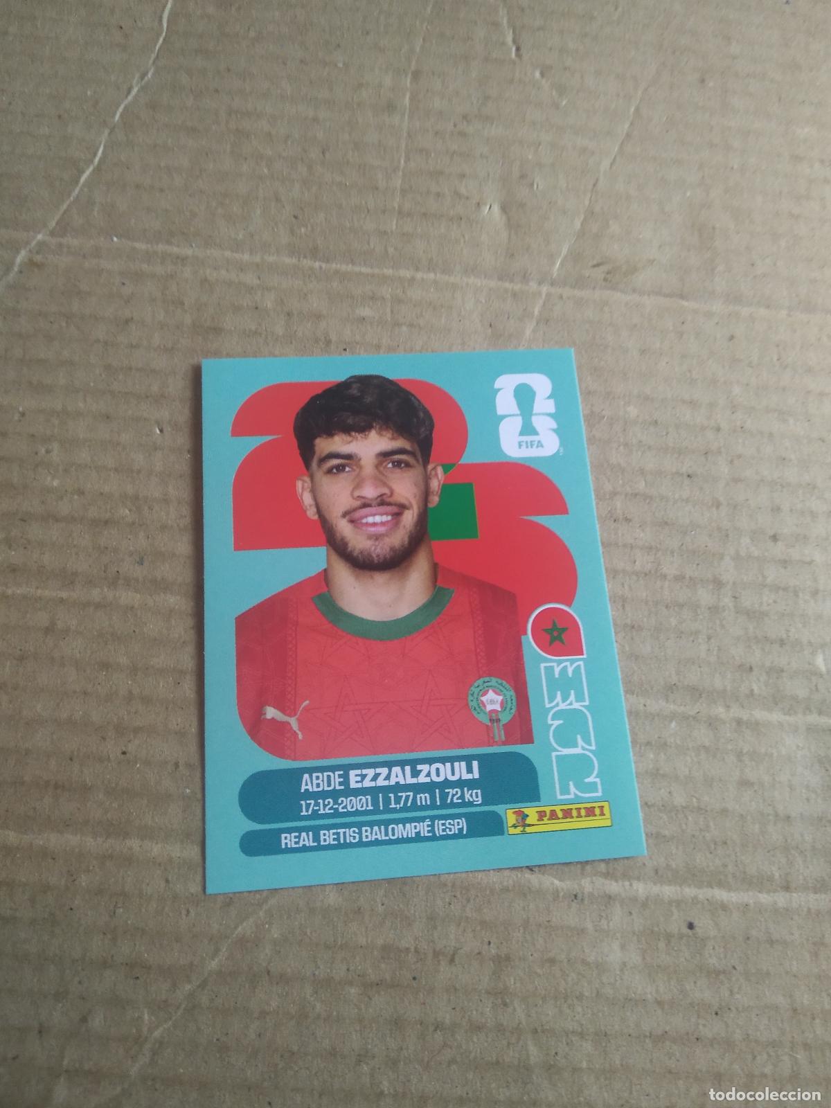 Cromos de f&uacute;tbol: MAR 17 ABDE EZZALZOULI MARRUECOS CROMO FUTBOL PANINI MUNDIAL 2026 WORLD CUP COPA DEL MUNDO