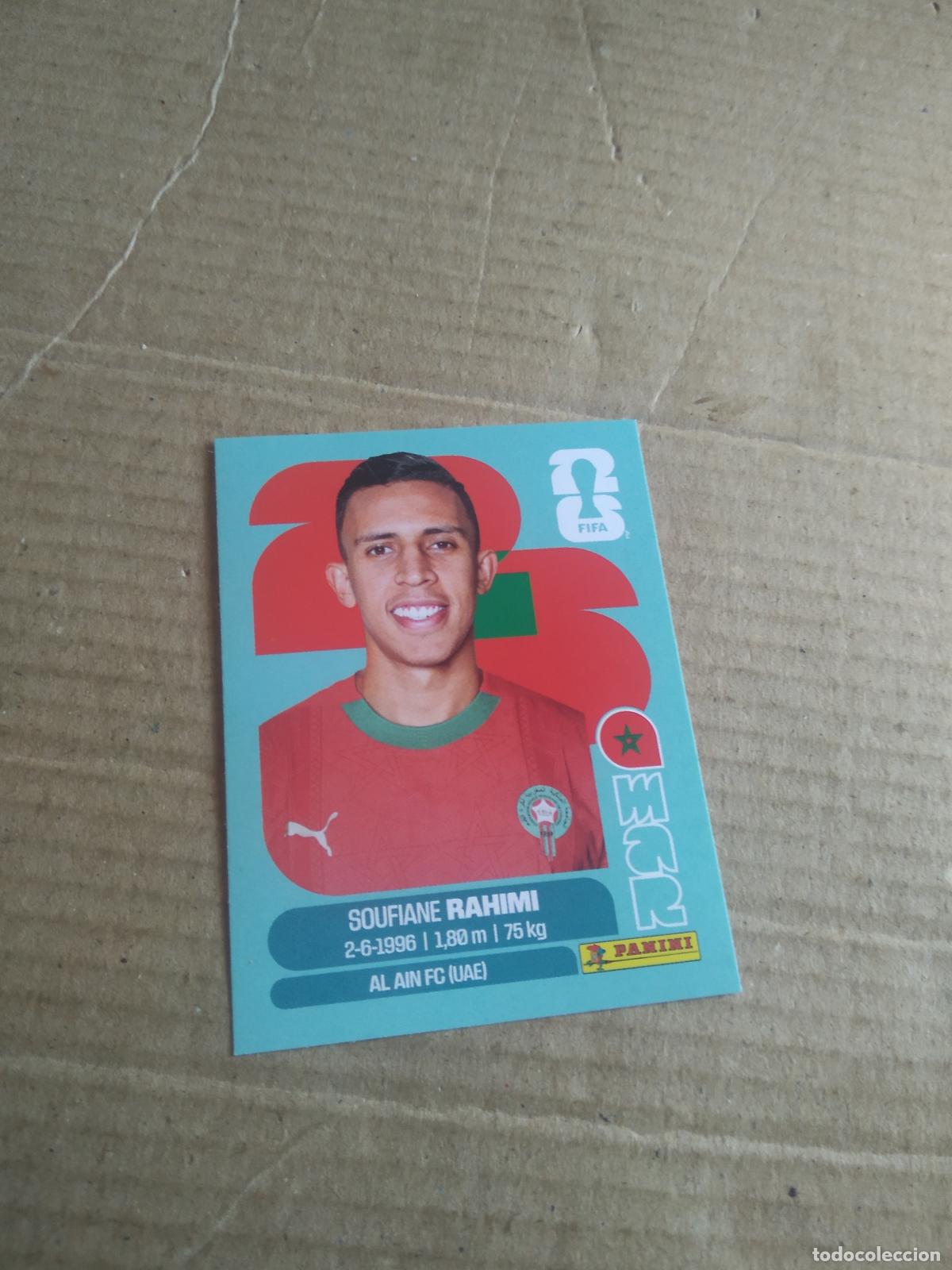 Cromos de Futebol: MAR 18 SOUFIANE RAHIMI MARRUECOS CROMO FUTBOL PANINI MUNDIAL 2026 WORLD CUP COPA DEL MUNDO