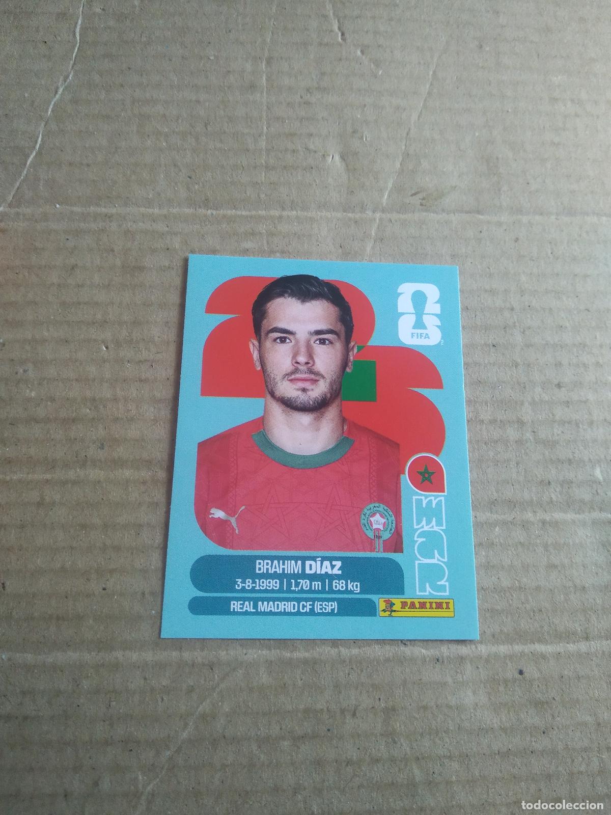 Cromos de Futebol: MAR 19 BRAHIM DIAZ MARRUECOS CROMO FUTBOL PANINI MUNDIAL 2026 WORLD CUP COPA DEL MUNDO