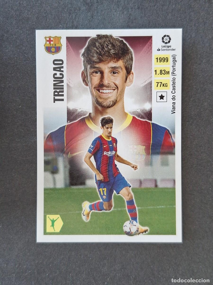 Cromos de Futebol: L3 TRINCAO F. C. BARCELONA TOP FICHAJE 71 LIGA ESTE 2020 2021 20 21 NUNCA PEGADO SIN PEGAR