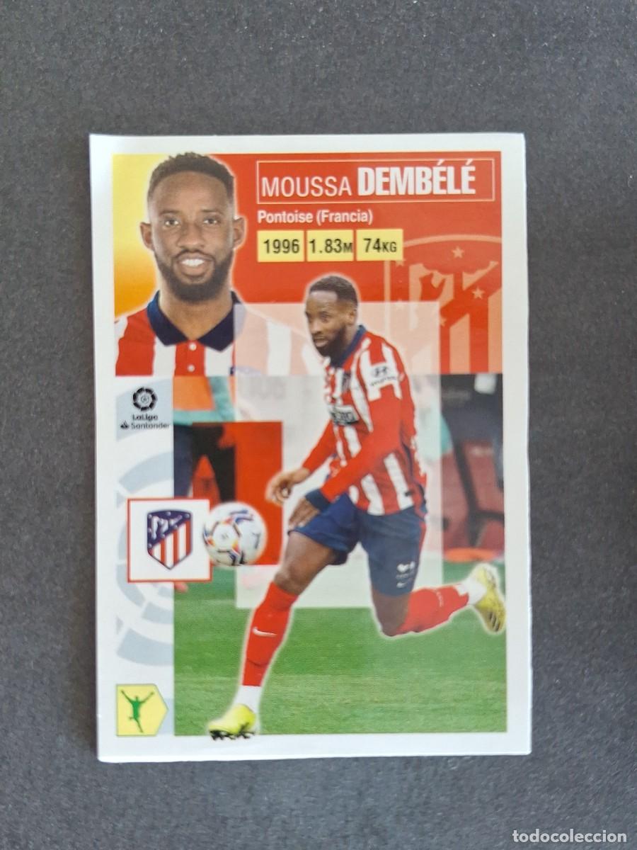 Cromos de f&uacute;tbol: L3 DEMBELE ATLETICO DE MADRID MERCADO INVIERNO LIGA ESTE 2020 2021 20 21 NUNCA PEGADO SIN PEGAR