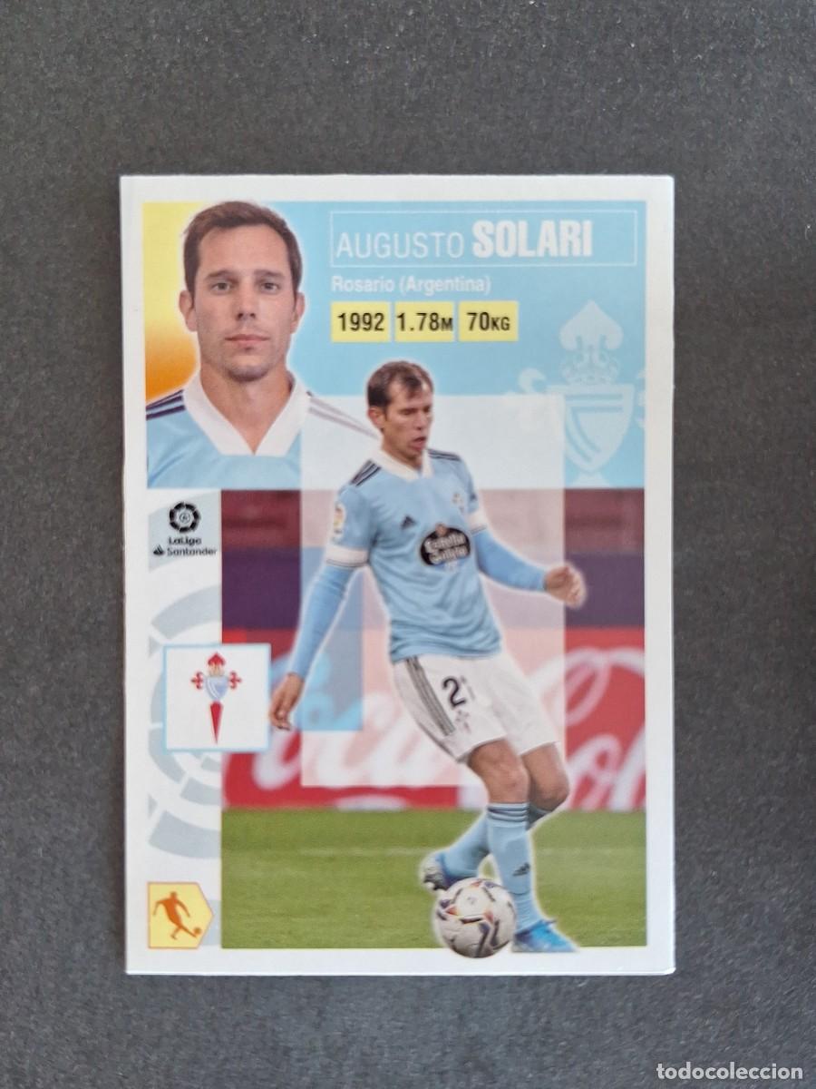 Football Stickers: L3 SOLARI CELTA DE VIGO MERCADO INVIERNO LIGA ESTE 2020 2021 20 21 NUNCA PEGADO SIN PEGAR