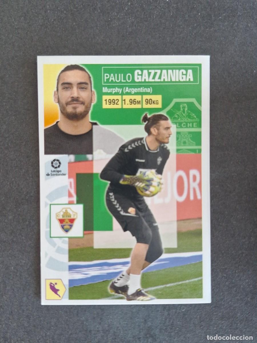 Figurine di Calcio: L3 GAZZANIGA ELCHE C. F. MERCADO INVIERNO LIGA ESTE 2020 2021 20 21 NUNCA PEGADO SIN PEGAR