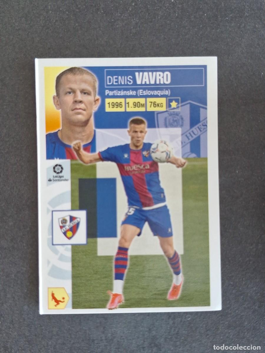 Football Stickers: L3 VAVRO S. D. HUESCA MERCADO INVIERNO LIGA ESTE 2020 2021 20 21 NUNCA PEGADO SIN PEGAR