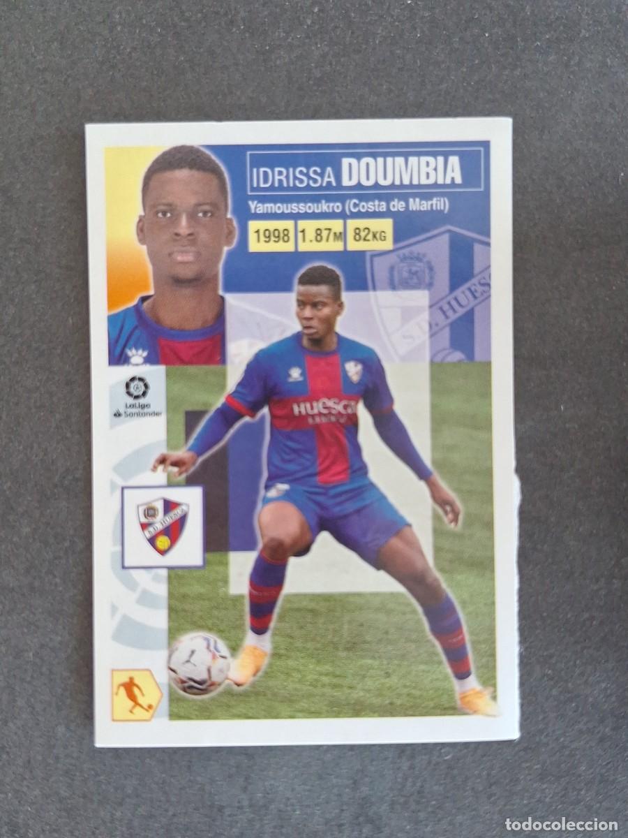 Cromos de f&uacute;tbol: L3 DOUMBIA S. D. HUESCA MERCADO INVIERNO LIGA ESTE 2020 2021 20 21 NUNCA PEGADO SIN PEGAR