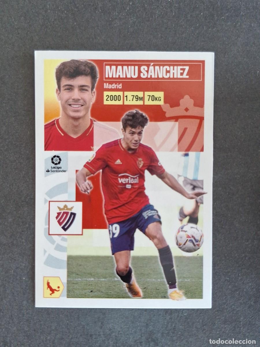 Cromos de f&uacute;tbol: L3 MANU SANCHEZ C. A. OSASUNA MERCADO INVIERNO LIGA ESTE 2020 2021 20 21 NUNCA PEGADO SIN PEGAR