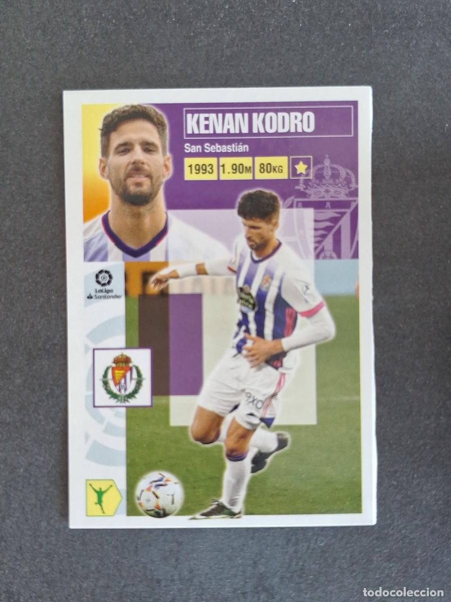 Cromos de f&uacute;tbol: L3 KENAN KODRO REAL VALLADOLID MERCADO INVIERNO LIGA ESTE 2020 2021 20 21 NUNCA PEGADO SIN PEGAR