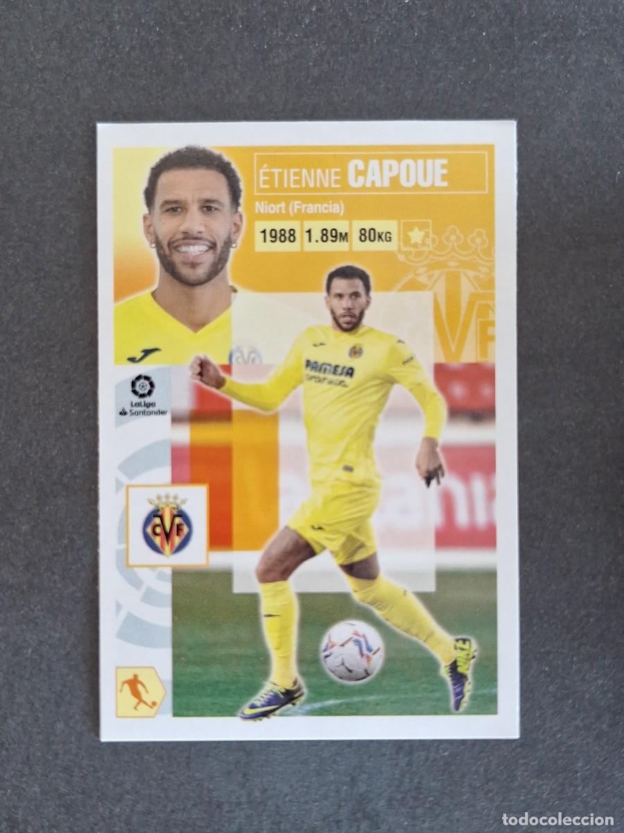 Cromos de f&uacute;tbol: L3 CAPOUE VILLARREAL C. F. MERCADO INVIERNO LIGA ESTE 2020 2021 20 21 NUNCA PEGADO SIN PEGAR
