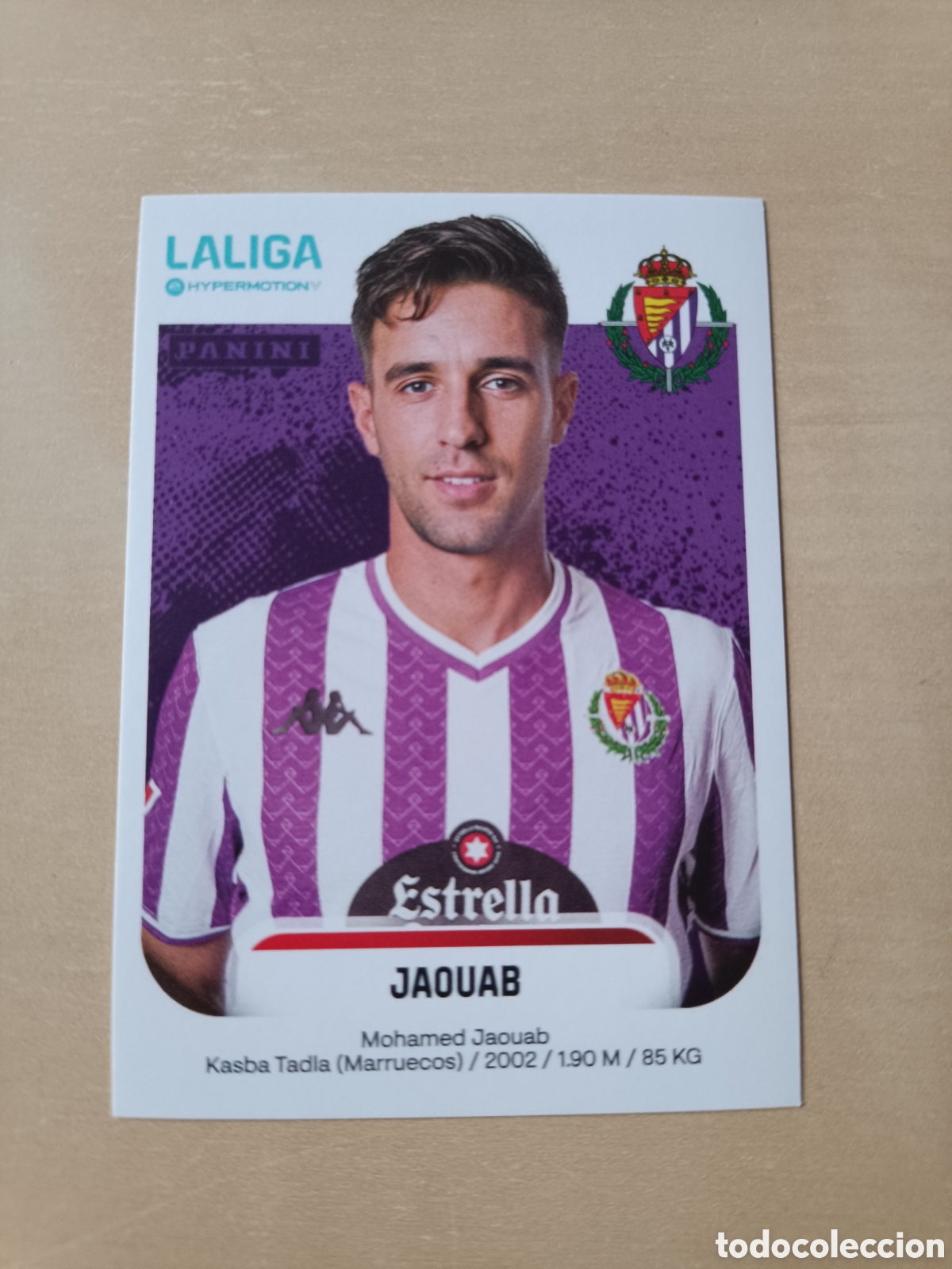 Fu&szlig;ball-Sticker: CROMO JAOUAB VALLADOLID LIGA HYPERMOTION 2025 2026 25 26 388 B