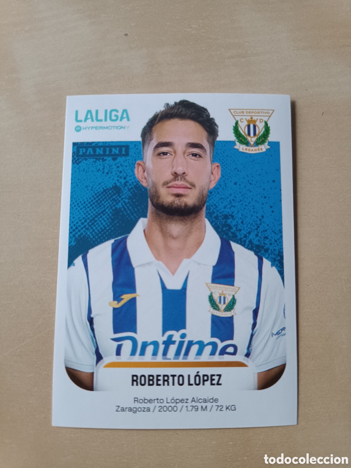 Cromos de f&uacute;tbol: CROMO ROBERTO L&Oacute;PEZ LEGAN&Eacute;S LIGA HYPERMOTION 2025 2026 25 26 280