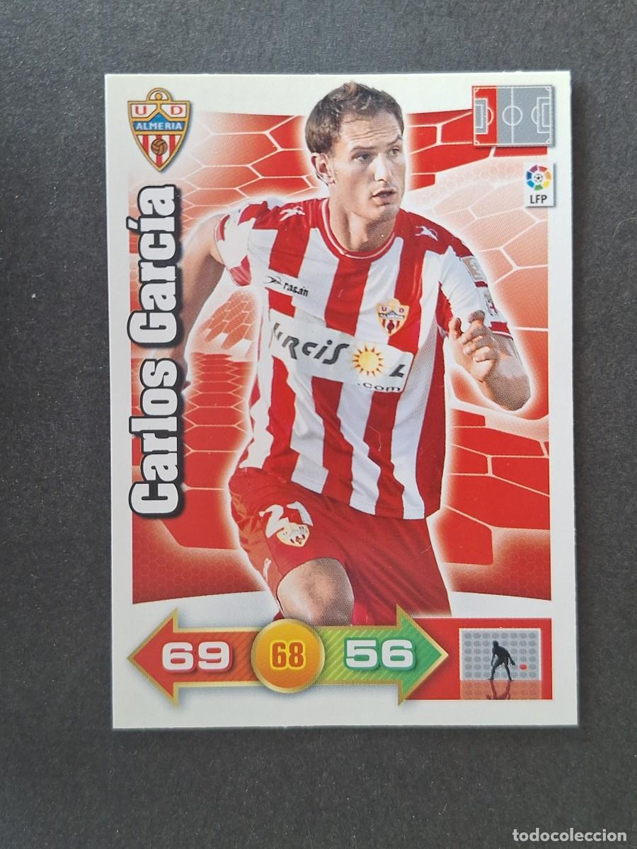 Cromos de f&uacute;tbol: L2 CARLOS GARCIA U. D. ALMERIA PANINI ADRENALYN XL 2010 2011 10 11