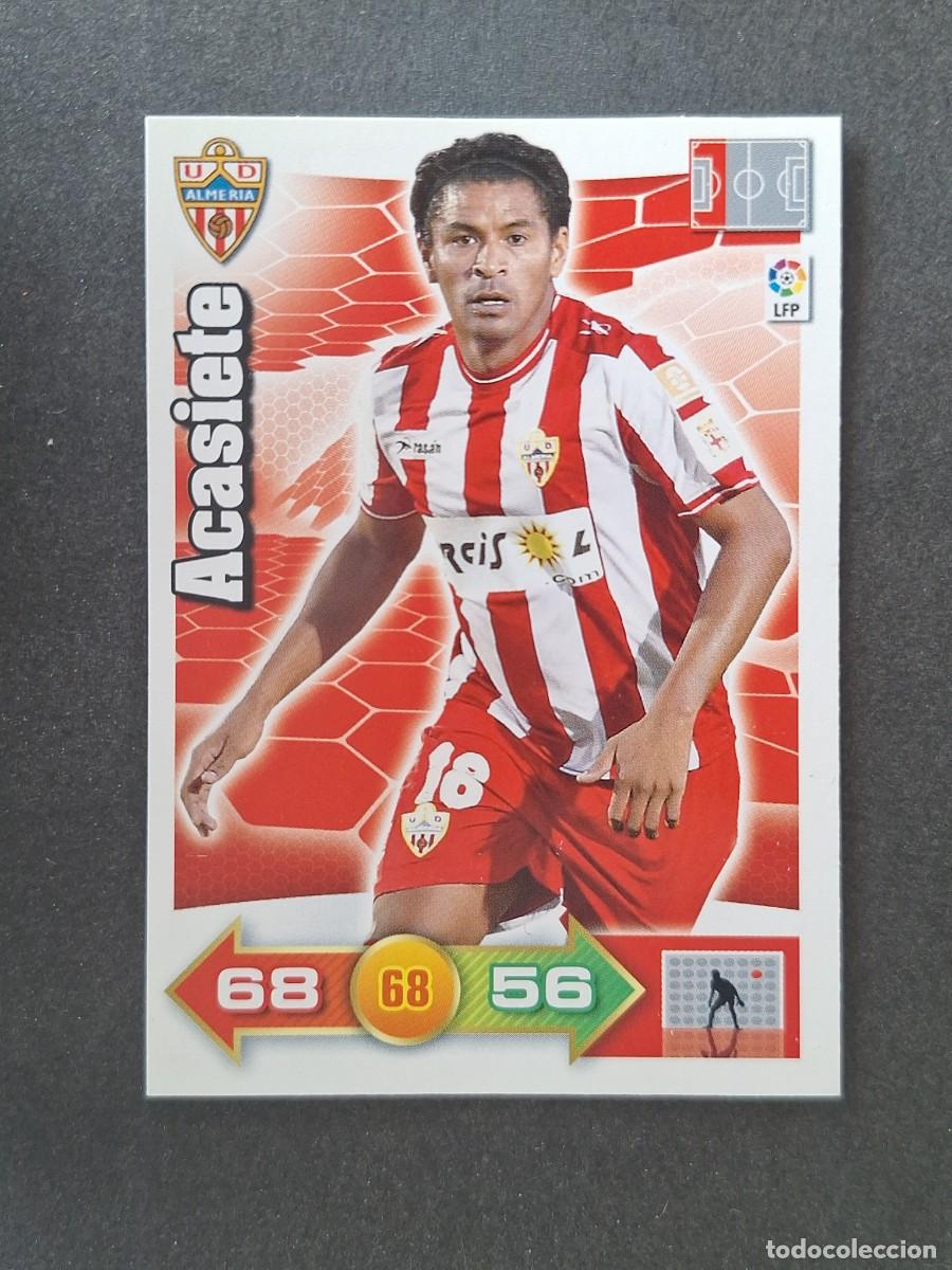 Cromos de f&uacute;tbol: L2 ACASIETE U. D. ALMERIA PANINI ADRENALYN XL 2010 2011 10 11