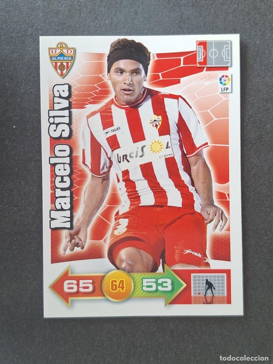 Cromos de f&uacute;tbol: L2 MARCELO SILVA U. D. ALMERIA PANINI ADRENALYN XL 2010 2011 10 11