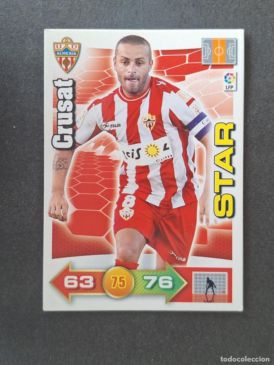 Cromos de f&uacute;tbol: L2 CRUSAT STAR U. D. ALMERIA PANINI ADRENALYN XL 2010 2011 10 11