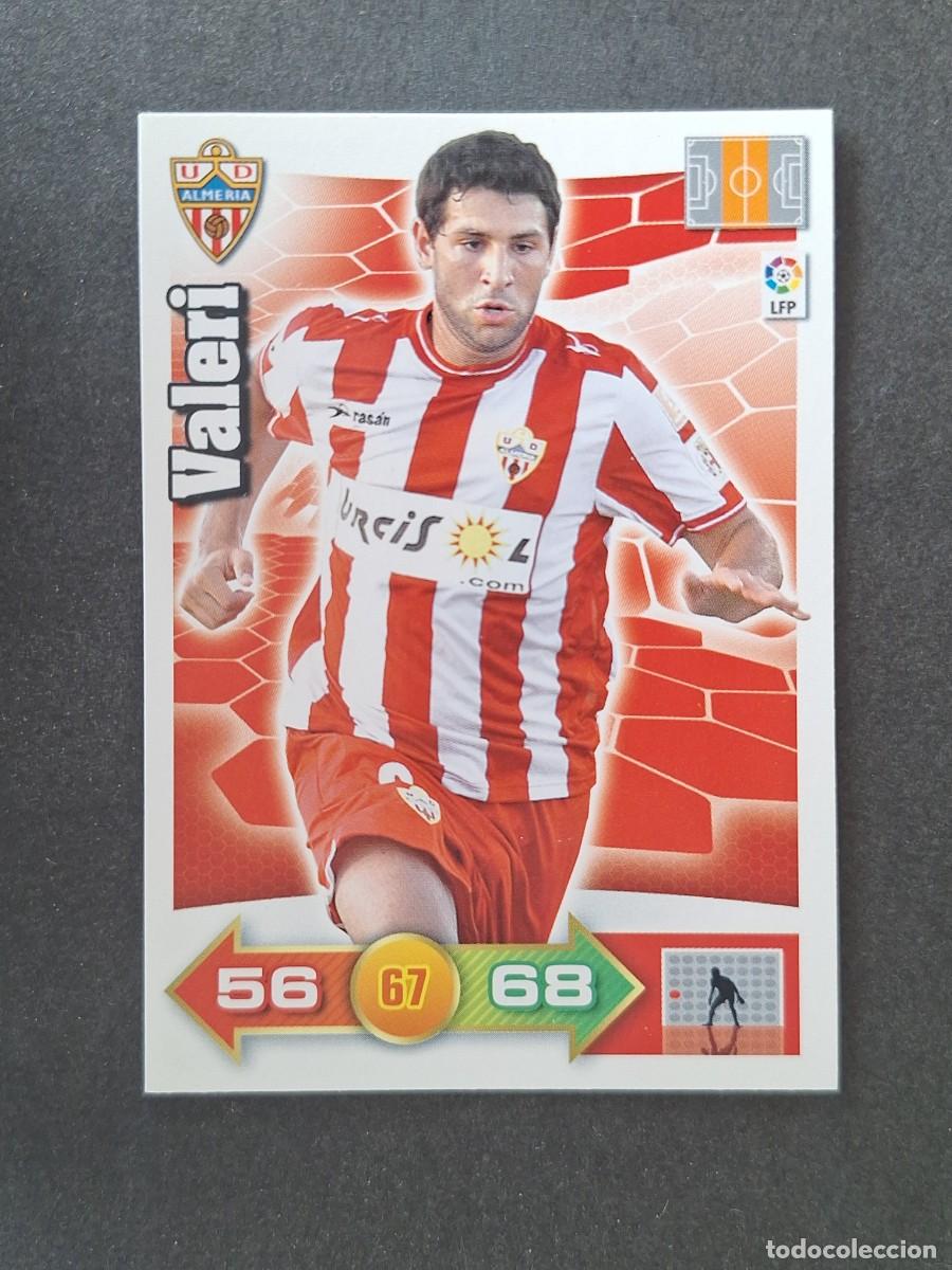 Cromos de f&uacute;tbol: L2 VALERI U. D. ALMERIA PANINI ADRENALYN XL 2010 2011 10 11
