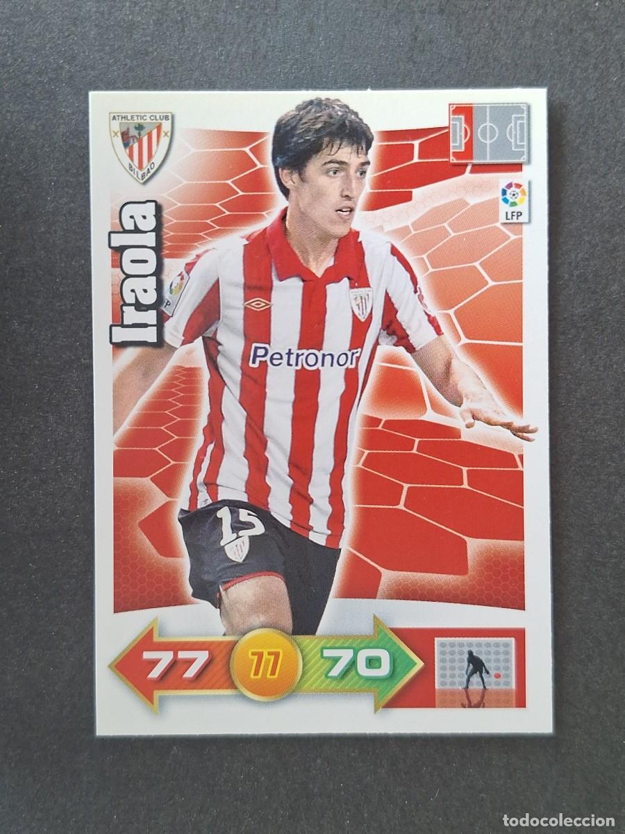 Cromos de f&uacute;tbol: L2 IRAOLA ATHLETIC CLUB DE BILBAO PANINI ADRENALYN XL 2010 2011 10 11