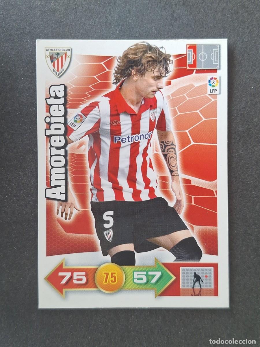 Cromos de f&uacute;tbol: L2 AMOREBIETA ATHLETIC CLUB DE BILBAO PANINI ADRENALYN XL 2010 2011 10 11