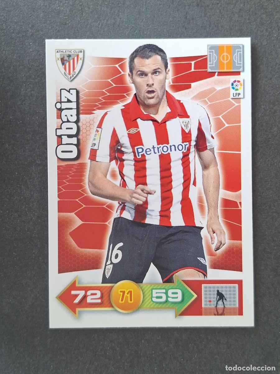 Cromos de f&uacute;tbol: L2 ORBAIZ ATHLETIC CLUB DE BILBAO PANINI ADRENALYN XL 2010 2011 10 11