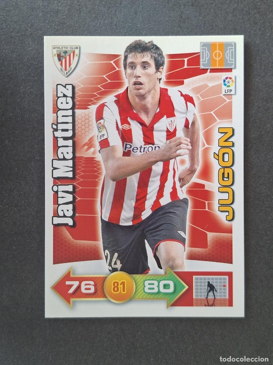 Cromos de f&uacute;tbol: L2 JAVI MARTINEZ JUGON ATHLETIC CLUB DE BILBAO PANINI ADRENALYN XL 2010 2011 10 11