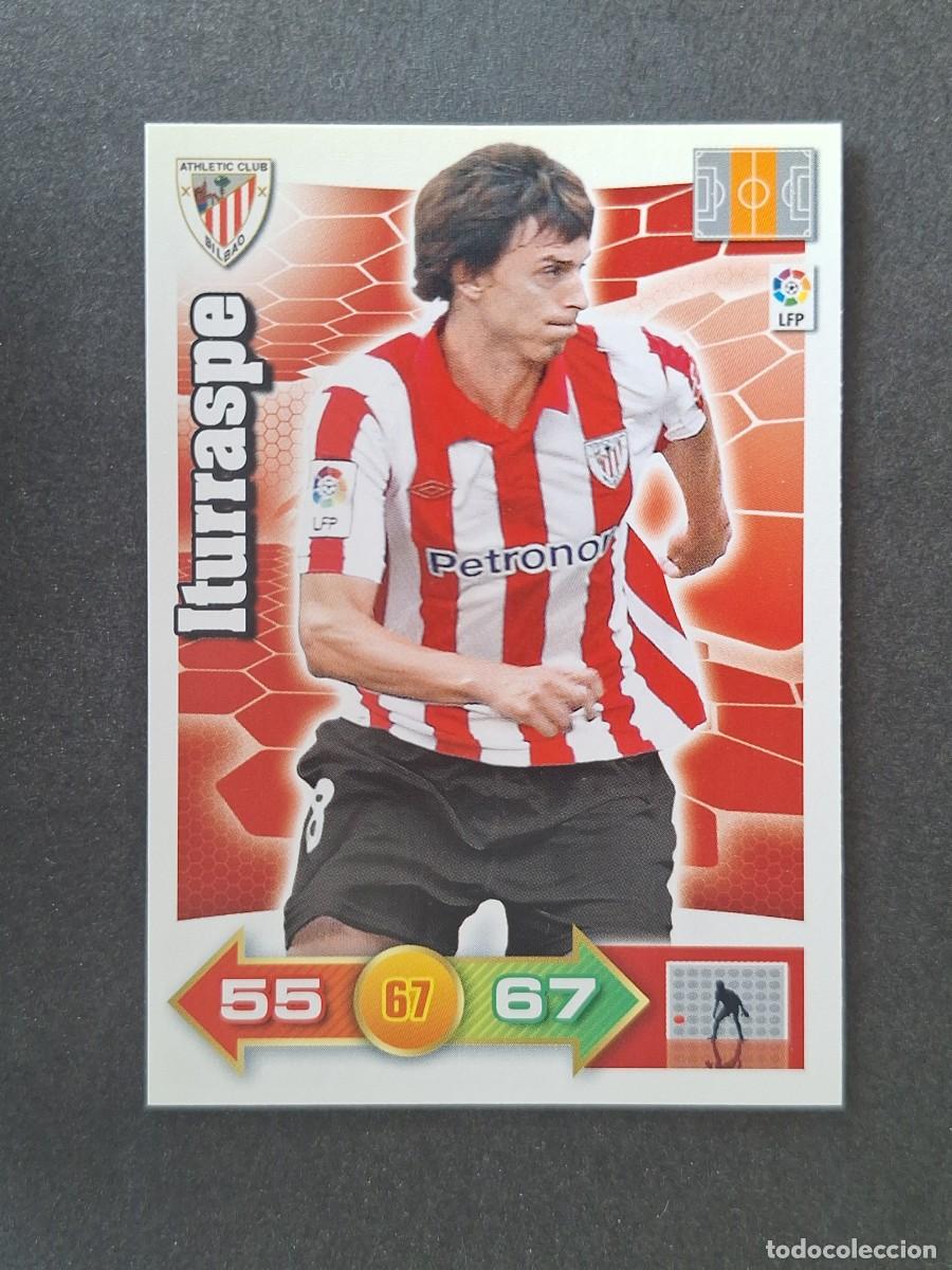 Cromos de f&uacute;tbol: L2 ITURRASPE ATHLETIC CLUB DE BILBAO PANINI ADRENALYN XL 2010 2011 10 11