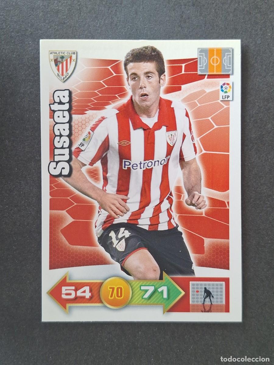 Cromos de f&uacute;tbol: L2 SUSAETA ATHLETIC CLUB DE BILBAO PANINI ADRENALYN XL 2010 2011 10 11