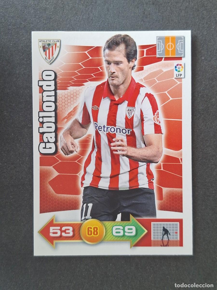 Cromos de f&uacute;tbol: L2 GABILONDO ATHLETIC CLUB DE BILBAO PANINI ADRENALYN XL 2010 2011 10 11