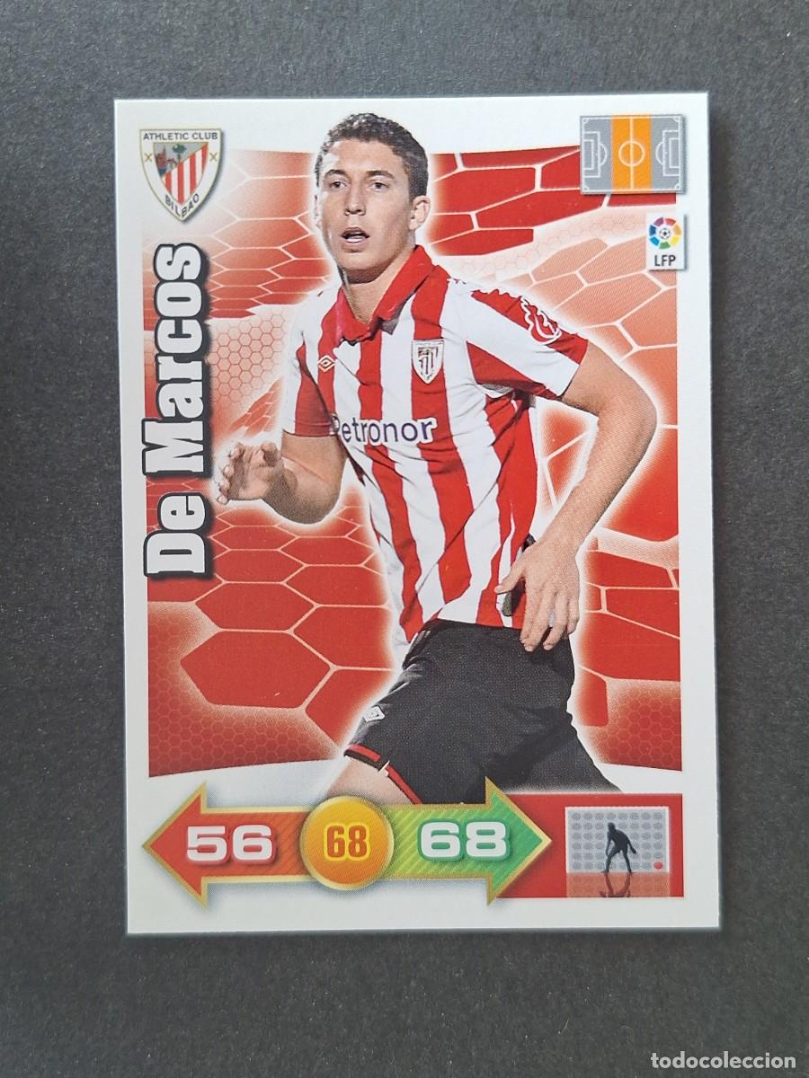 Cromos de f&uacute;tbol: L2 DE MARCOS ATHLETIC CLUB DE BILBAO PANINI ADRENALYN XL 2010 2011 10 11