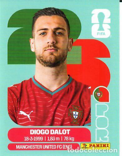 Cromos de f&uacute;tbol: CROMO PANINI MUNDIAL WORLD CUP 2026 - POR6 POR 6 - DIOGO DALOT - PORTUGAL