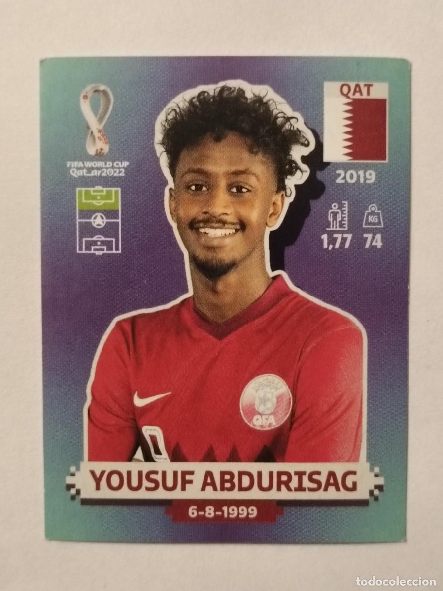 Cromos de f&uacute;tbol: #QAT 15 YOUSUF ABDURISAG (QATAR) MUNDIAL QATAR 2022 PANINI