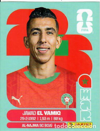 Cromos de f&uacute;tbol: CROMO PANINI MUNDIAL WORLD CUP 2026 - MAR8 MAR 8 - EL YAMIQ - MARRUECOS