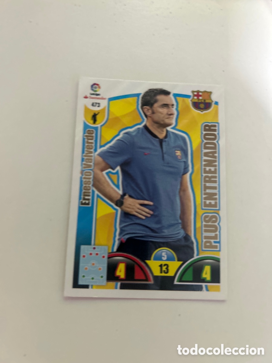 Cromos de f&uacute;tbol: Ernesto Valverde LA LIGA2017-2018 (473)