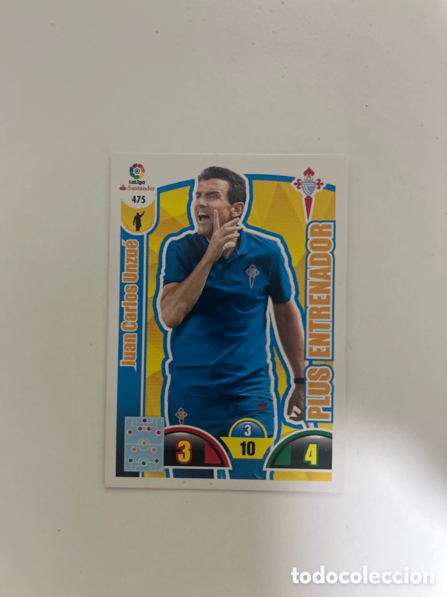 Cromos de f&uacute;tbol: Juan Carlos Unzu&eacute; LA LIGA2017-2018 (475&euro;