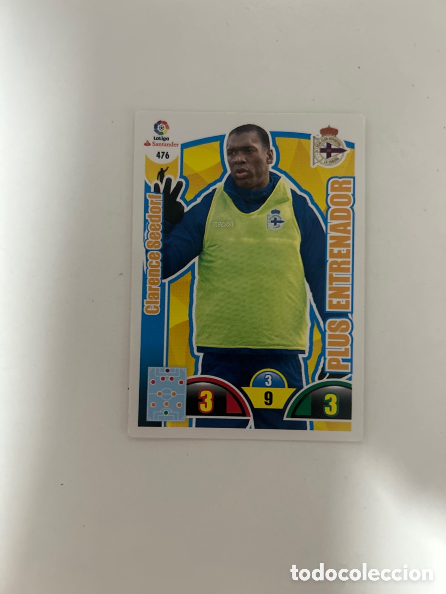 Cromos de f&uacute;tbol: Clarence Seedorf LA LIGA2017-2018 (476)