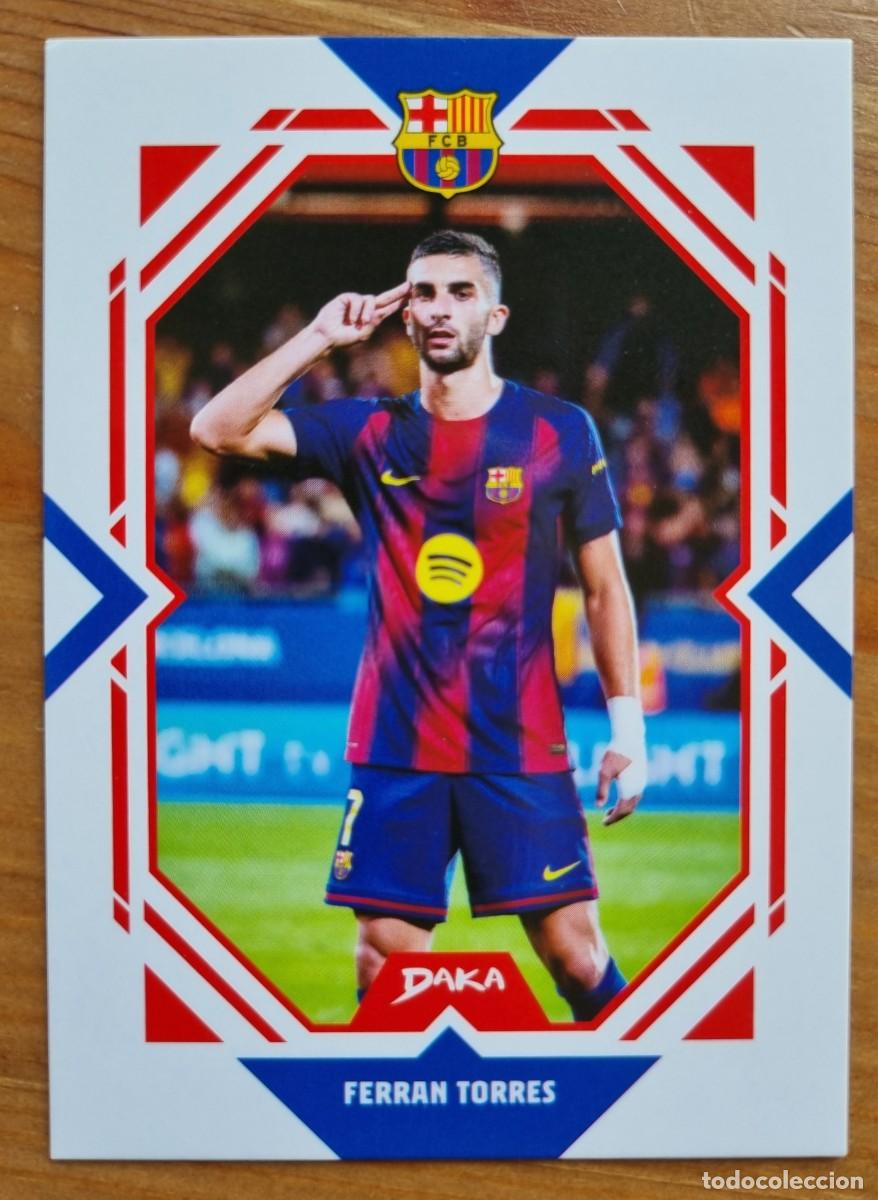 Cromos de f&uacute;tbol: FCB-1-A FERRAN TORRES (FC Barcelona). DAKA Topps Audience 2025 2026 25 26