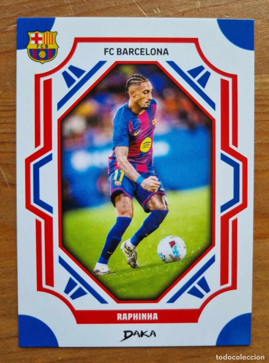 Cromos de f&uacute;tbol: FCB-4-B RAPHINHA (FC Barcelona). DAKA Topps Audience 2025 2026 25 26