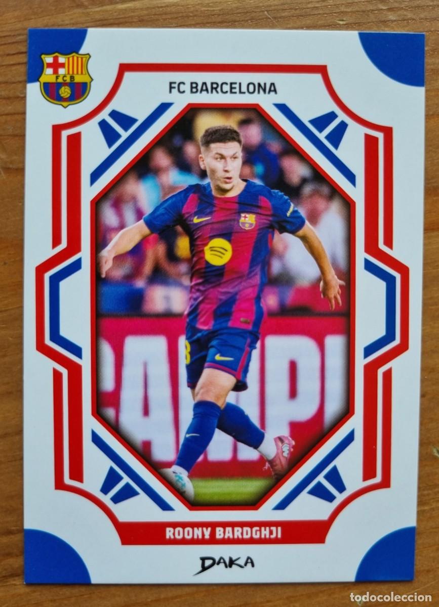 Cromos de f&uacute;tbol: FCB-6-B ROONY BARDGHJI (FC Barcelona). DAKA Topps Audience 2025 2026 25 26