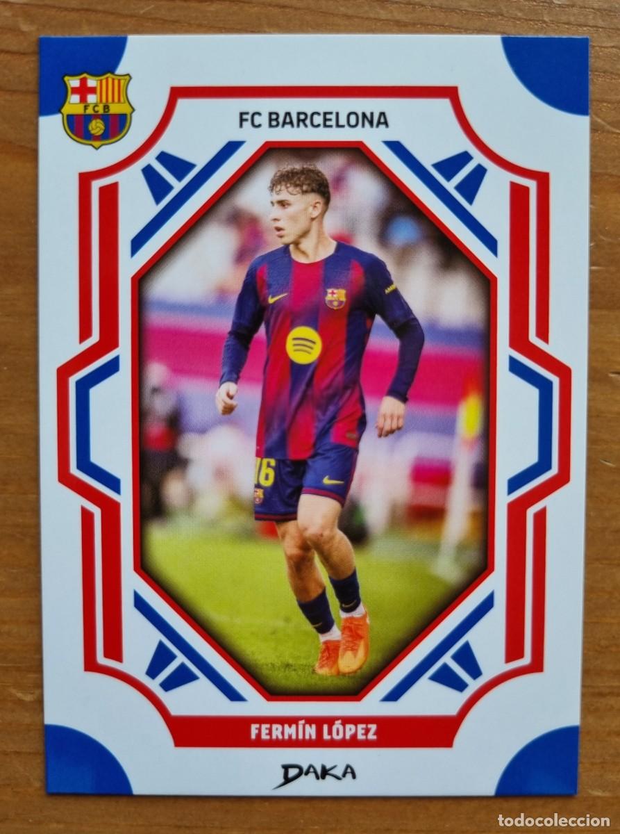 Cromos de f&uacute;tbol: FCB-8-B FERM&Iacute;N L&Oacute;PEZ (FC Barcelona). DAKA Topps Audience 2025 2026 25 26